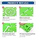BoxLegend Version 3 Shirt Folder Shirt Folding Board t Shirts Clothes Folder Durable Plastic Laundry folders Folding Boards, Green