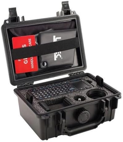 Listec Teleprompters PW-04 4" Teleprompter Hardware with 60/40 Trapezoidal Mirror, Bluetooth Wireless Controller
