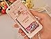 iPhone 6/6S Plus Case,Goodaa LED Flash Incoming Call Blink Flashlight Cover Dynamic Bling Liquid Glitter Perfume Bottle Soft TPU Case For iPhone 6/6S Plus(Rose)