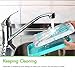Syntus Bottle Drying Rack Silicone Bottle Cleaning Brush Bottle Dryer Holder for Feeding Bottles Accessories
