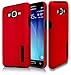 J7 Case, Phonelicious SAMSUNG GALAXY J7 (BOOST,VIRGIN,TMOBILE,METRO PCS) [Slim Fit] [Heavy Duty] Ultimate Drop Protection Rugged Cover w/ Screen Protector& Stylus (RED MATTE)