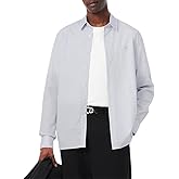 Lacoste Men's Regular Fit Striped Poplin Shirt