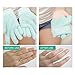 Gel Moisturizing Gloves and Spa Moisturizing Socks for Dry Cracked Heels Feet Skin Repair Treatment for Large Size Women in Dry Hands and Foot Use Overnight