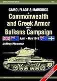 Camouflage & Markings of Commonwealth and Greek Armor in the Balkans Campaign: April - May 1941 (Arm by 