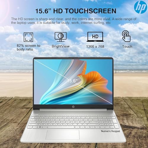 HP Touchscreen Laptop 2025 Flagship 15.6
