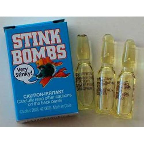Loftus International Stink Bombs - Pack of 36 Toys & Games, Grown-Up Toys, Novelty & Gag Toys