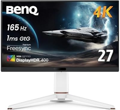 BenQ MOBIUZ EX271U 27 Inch 4K 165Hz eARC USB-C DP 1.4 HDMI 2.1