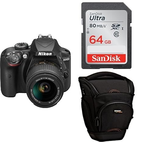 Nikon D3400 + 18-55 AFP DX, Cámara réflex digital de 24,2 Mp ...