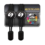 No Tie Shoelaces Elastic Shoe Laces for Mens Womens Seniors & Kids Shoes Cleats, Boots(1 Pair)