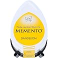 Tsukineko Imagine Memento Dew Drop Fade Resistant Inkpad of All Kinds, Dandelion