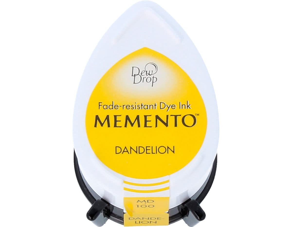 Memento Dew Drop Ink Pads Tsukineko Dew Drop Pad, Dandelion