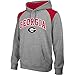 Georgia Bulldogs Poly Hooded Sweatshirt Gray