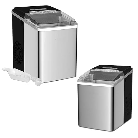 Amazon Com Selva Countertop Ice Maker With Scoop Self Clean