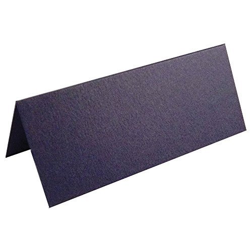 UK Card Crafts 100 Navy Blue Blank Table Name Place Cards, Ideal For Parties Or Wedding's