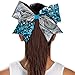 Crackle And Sequin Performance Hair Bow Seq Purple