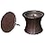 Sundale Outdoor 7.5 Gallon Deluxe Patio Pool Cooler Table All Weather Patio Cool Bar,Brown Wicker