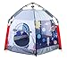 UTEX Automatic Instant 66 inches 6 Kids Play Tent for Indoor or Outdoor Fun,Kids Beach Tent Sun Shelter with Zippered Mesh Front, Camping Playhouse Indoor Playground (Space Module)