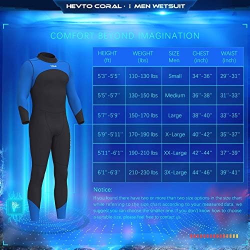 Black 3mm neoprene wetsuit with nylon fabric for diving.