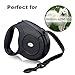 URPOWER 16.4 Feet Nylon Retractable Dog Leash with Nylon Ribbon Cord, Hand Grip, One Button Brake & Lock for Medium Dogs