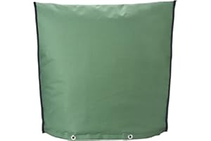 QUOYIYO Outdoor Backflow Preventer Insulation Cover，Insulated Pouch for Winter Pipe Freeze Protection Sprinkler Valves in Snow or Sun Exposure, Waterproof Sprinkler Valve System Cover (30" W x 26" H,Green)