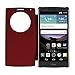 L G Electronics Quick Circle Folio Case for LG G Flex 2 - Retail Packaging - Red/ Burgundy