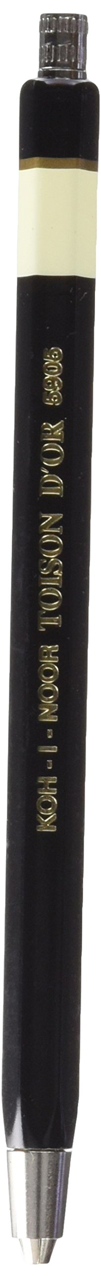 KOH-I-NOOR 2.5mm Diameter Mechanical Clutch Lead Holder Pencil in Box - Black