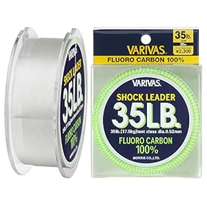 Varivas Shock Leader 100% Fluorocarbon – 30m – 35lbs – 0,52mm – 15,9kg