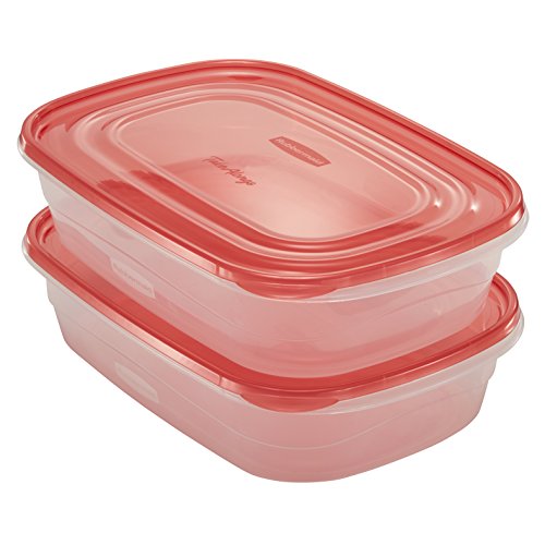 Rubbermaid TakeAlongs Large Rectangular Food Storage Containers, 1