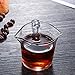 Espresso Shot Glass 70ML/2.3OZ Triple Pitcher Barista Double Spouts With Pouring Handle (1 Pack)