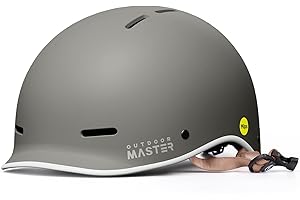 OutdoorMaster MIPS Adult Bike Helmet,Adjustable Cycling Helmet for Men & Women - Safety Certified for Bicycle Skateboard Road Bike Skating Roller Commuting Helmet