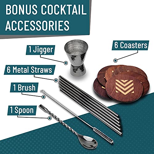 [Gift Set] Advanced Mixology Black Moscow Mule Mugs (18oz) Black Mule