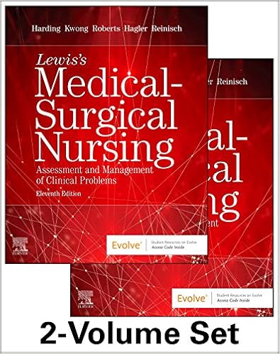 Lewis S Medical Surgical Nursing 2 Volume Set Assessment And Management Of Clinical Problems 9780323552004 Medicine Health Science Books 