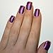 False Nails Bling Art French Fake Matte Purple Squoval 24 Acrylic Medium Tips
