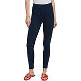 Lyssé Denim High Waisted Leggings for Women – Stretchy Skinny Jeggings with Tummy Control, Dressy Pull-On Pants