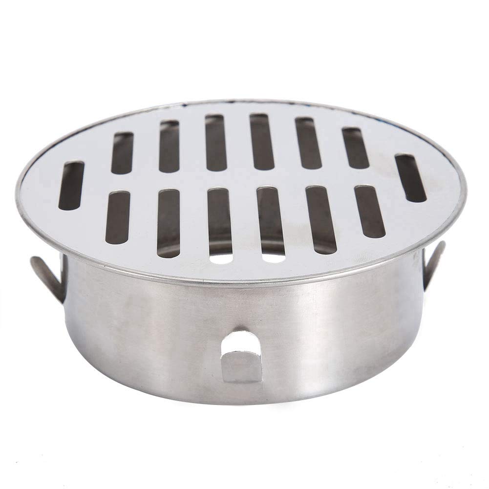 Stainless Steel Removable Floor Drain , Drain Covers Filter Shower Plughole Cover Drain Cover Anti Blocking for Outdoor Balcony Yard Usebathroom equipment