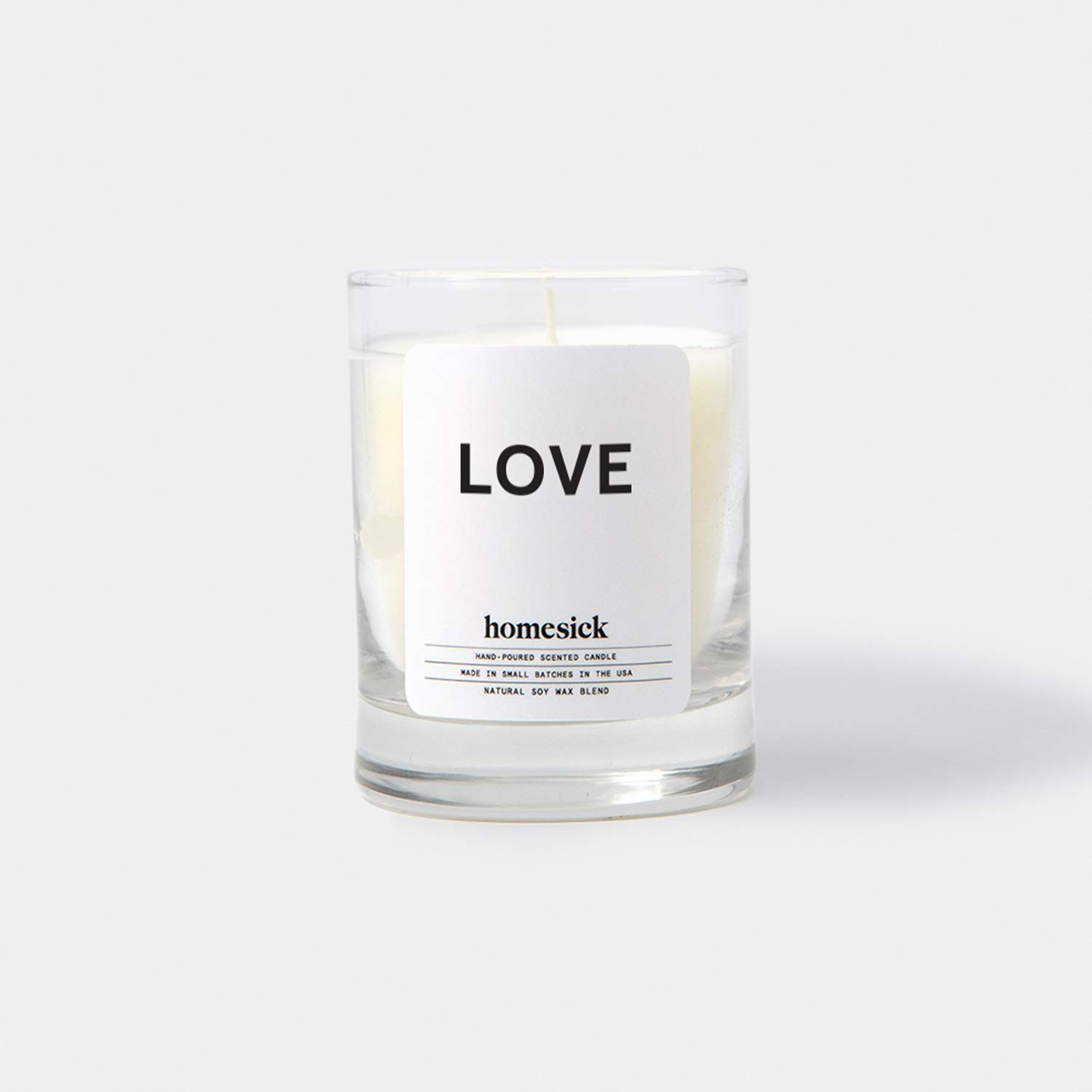 Homesick Love Mini Scented Candle (10 to 12 hr Burn Time), 1.5 oz Pricepulse