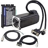 STEPPERONLINE Closed Loop Stepper Motor 1 Axis CNC KIT 3.0 Nm/424.92oz.in Nema 23 Motor &amp; 0-8.0A 24-48VDC Closed Loop Stepper Driver CL57T V4.1