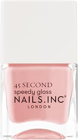 Nails.INC 45 Second Speedy Gloss Fly By At Victoria Pink Nude 14 ml view 1