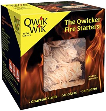 Blackwood Charcoal Qwik Wik All Natural Fire Starters – 32 Fire Starters