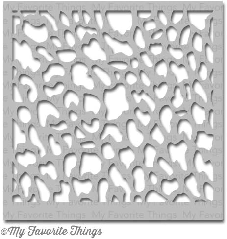 My Favorite Things MIX-ables Stencil, 6 by 6-Inch, Wildcat