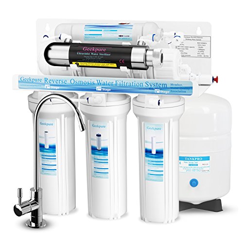 Geekpure 6-Stage Reverse Osmosis Drinking Water Filter Syste