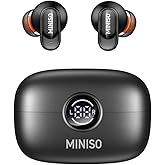 MINISO MS105 AI Translation Earbuds Real Time, Translator Earbuds Support 134 Languages with APP, Bluetooth 6.0 Translator Headphones Compatible with iOS &amp; Android, for Travel Business