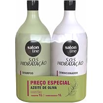 Salon Line, Kit Shampoo e Condicionador, SOS Hidratação, Azeite de ...