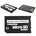 Memory Stick Pro Duo Adapter, MicroSD to MS PRO Duo Adapter for Sony PSP, Camera and Others