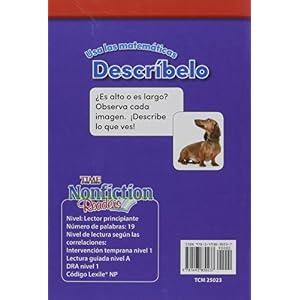Usa las matemáticas: Descríbelo (Use Math: Describe It) (Spanish Version) (TIME FOR KIDS® Nonfiction Readers) (Spanish Edition)