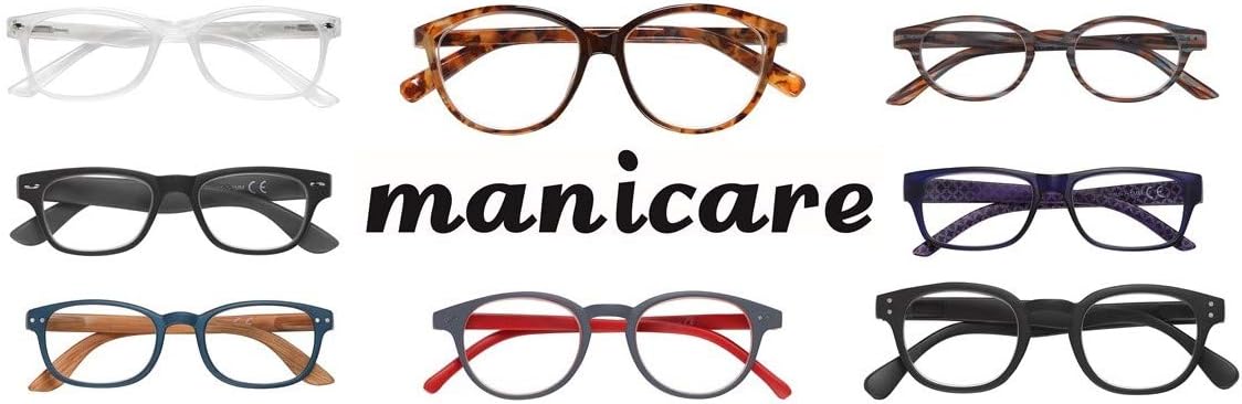 Manicare Reading Glasses for Men And Women Comfortable Lightweight With Strong Comfort Flex Hinges, Anti-Glare Lenses - Image 5