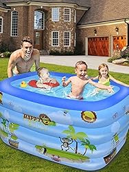 Inflatable Swimming Pool-TINKLE WELL Kiddie Pool