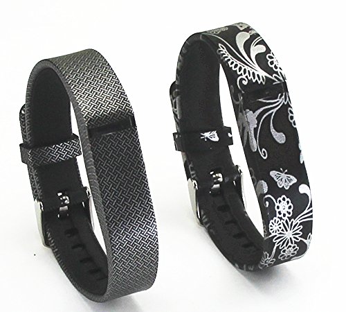 Lwsengme Wristbands Replacement Flex Bands With Clasps for Fitbit FLEX ONLY for Fitbit Band /Fitbit Flex Band /Fitbit Wristband /Fitbit Flex Wristband (2PCS-01)