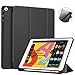 Fintie SlimShell Case for New iPad 7th Generation 10.2 Inch 2019 with Built-in Pencil Holder - Lightweight Smart Stand Soft TPU Back Cover, Auto Wake/Sleep for iPad 10.2" Tablet, Black primary