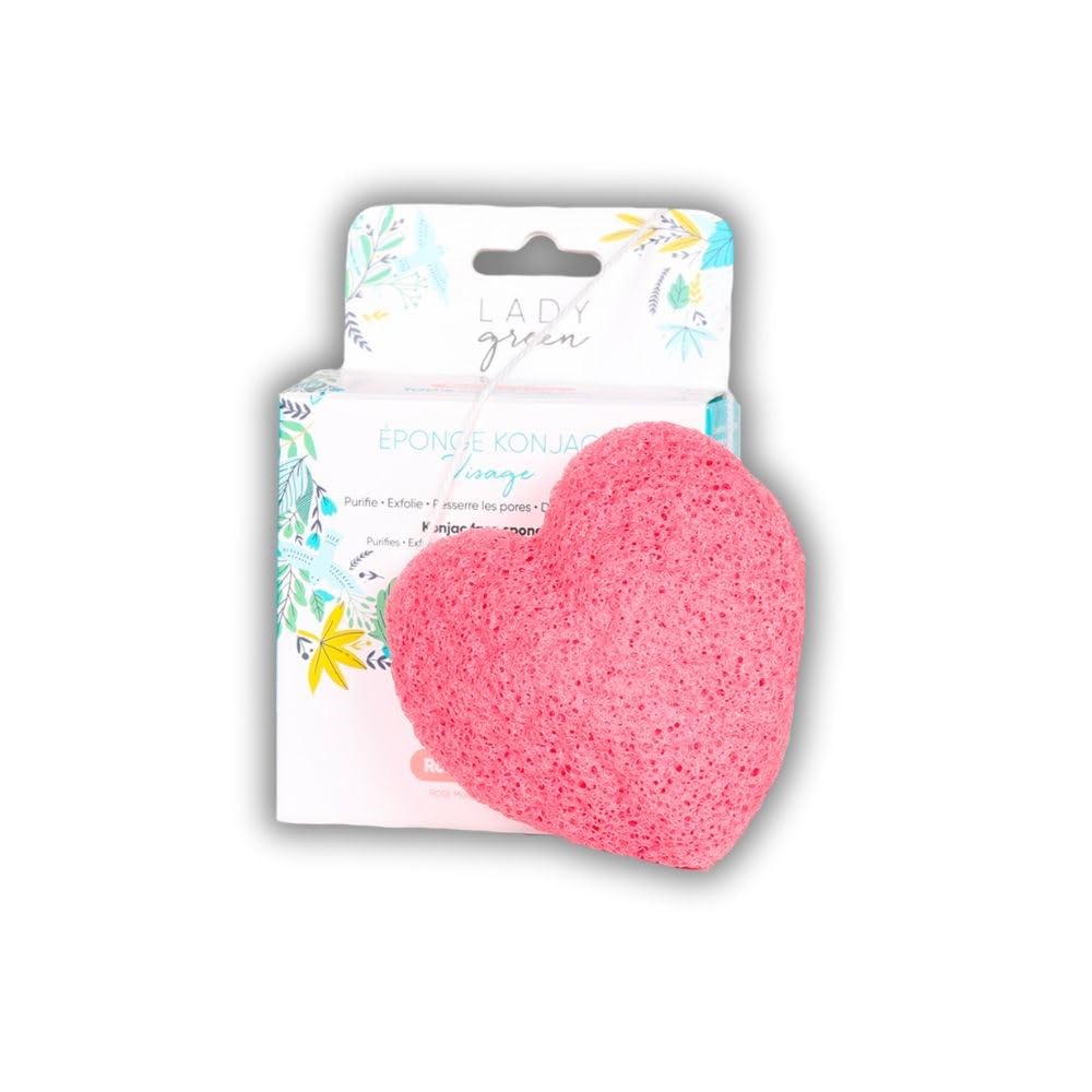 Lady Green Limited Edition Pink Konjac Sponge